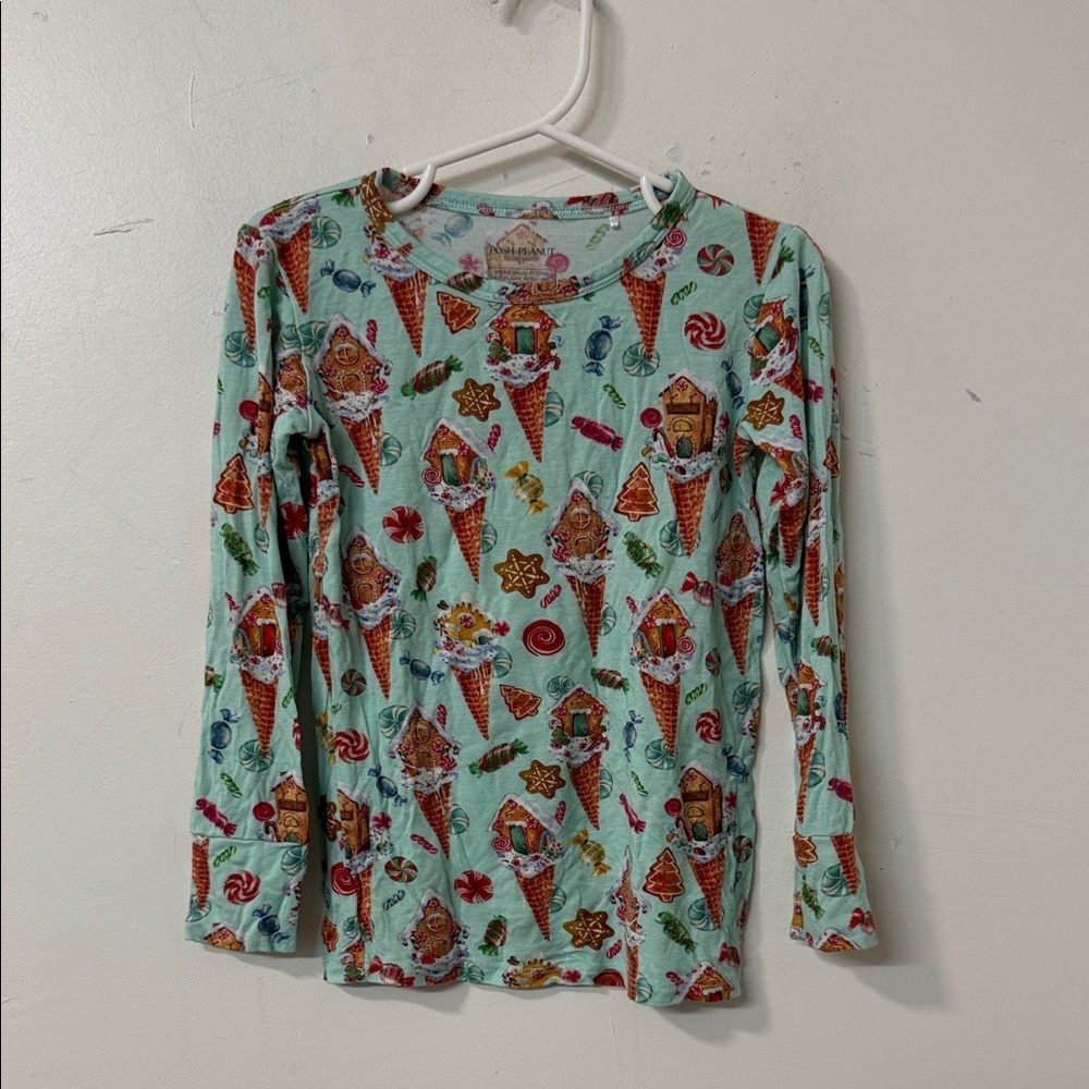 Posh Peanut Mint Ice Cream Long Sleeve Tee